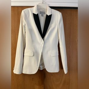 White Tuxedo Blazer H&M